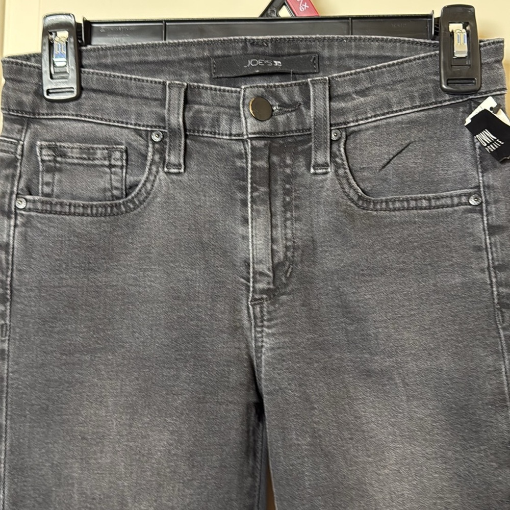 Joe’s Jeans Inseam 27” size 25 Skinny Ankle Black Denim Jeans - Picture 2 of 6